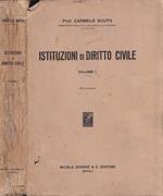 Istituzioni di diritto civile, vol. I