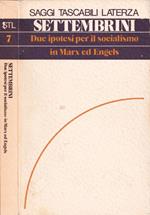 Due ipotesi per il socialismo in Marx ed Engels