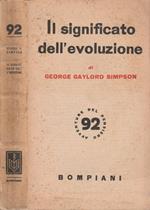 Il significato dell'evoluzione