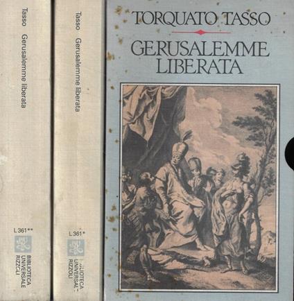 Gerusalemme liberata - Torquato Tasso - copertina