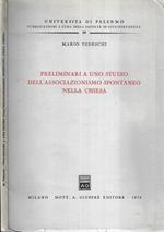 Preliminari a uno studio dell' associazionismo spontaneo nella Chiesa