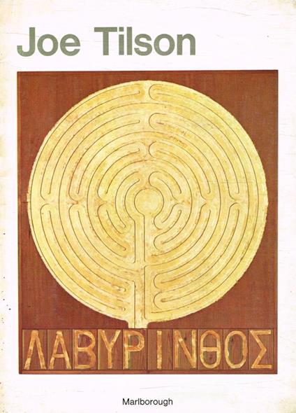 Joe Tilson - Joe Tilson - copertina