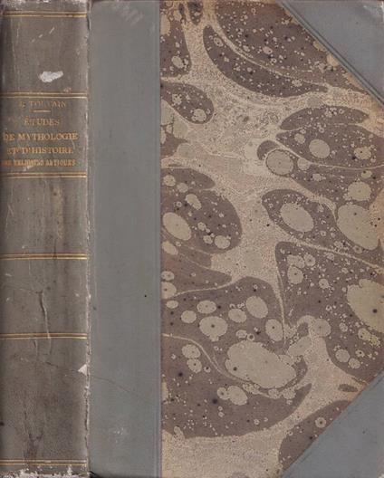 Etudes de mythologie et d'histoire des religions antiques - J. Toutain - copertina