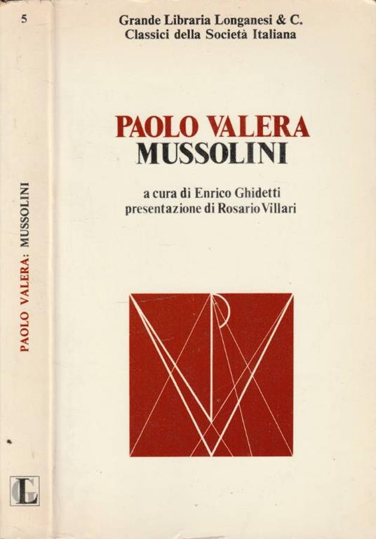 Mussolini - Paolo Valera - copertina