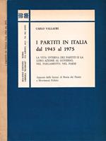 I partiti in Italia dal 1943 al 1975