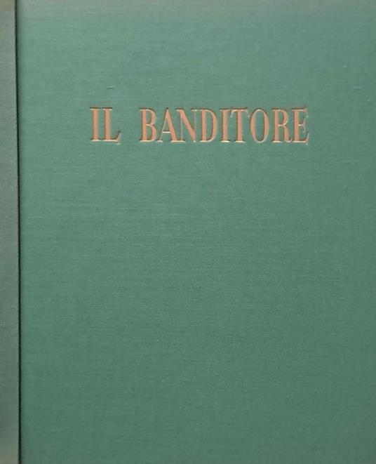 Il banditore - Orio Vergani - copertina