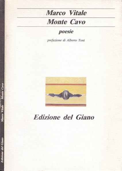 Monte Cavo - Marco Vitale - copertina