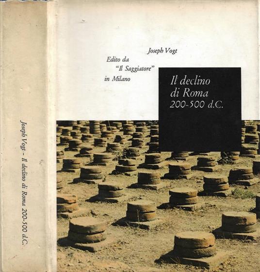 Il declino di Roma - Joseph Vogt - copertina