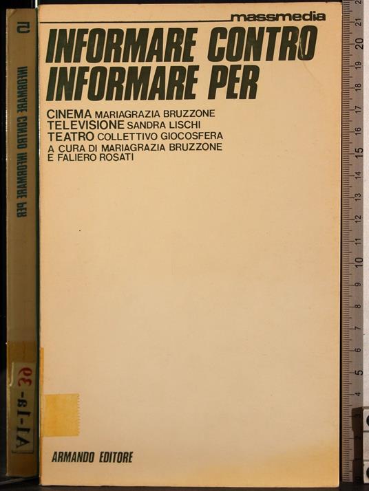 Informare contro informato per - copertina