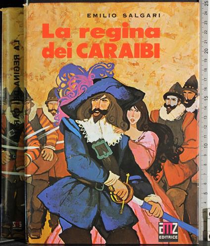 regina dei Caraibi - Emilio Salgari - copertina