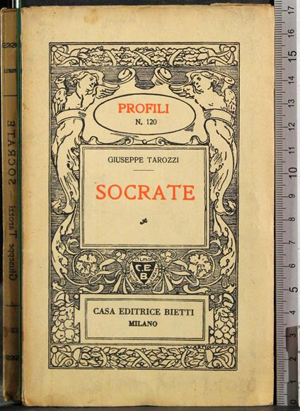 Profili 120. Socrate - Giuseppe Tarozzi - copertina