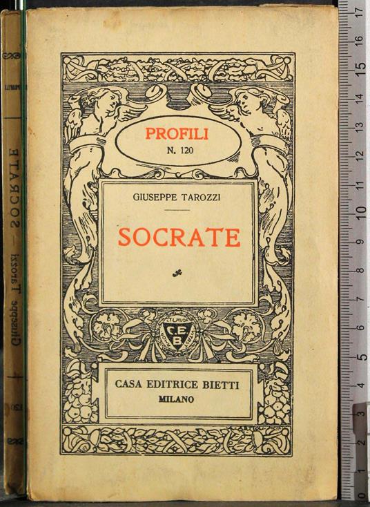 Profili 120. Socrate - Giuseppe Tarozzi - copertina