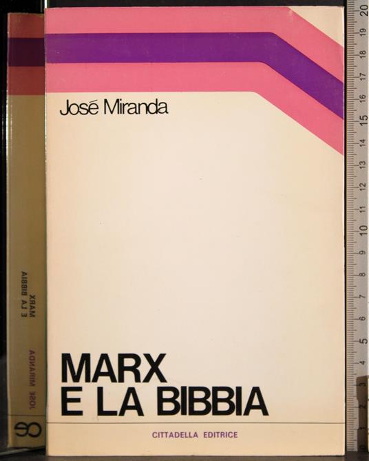 Marx e la Bibbia - copertina
