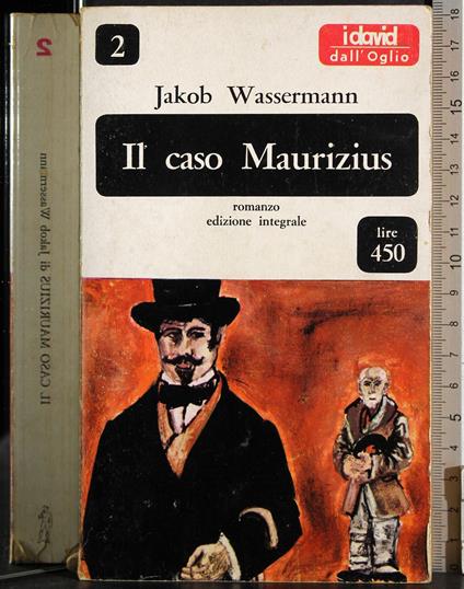 Il caso Maurizius - Jakob Wassermann - copertina