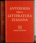 Antologia della letteratura italiana. Vol 2 pt 2