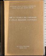 Per la tutela del paesaggio e della bellezze naturali
