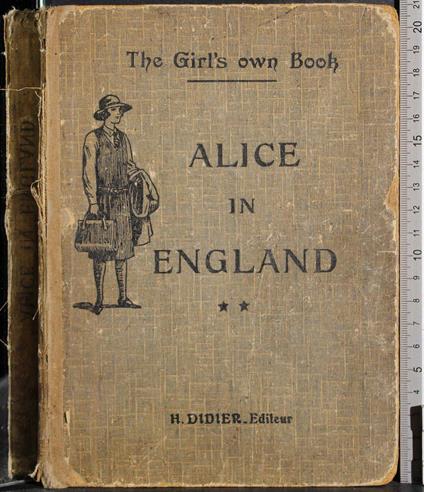 Alice in England - copertina