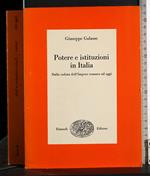 Potere e istituzioni in Italia