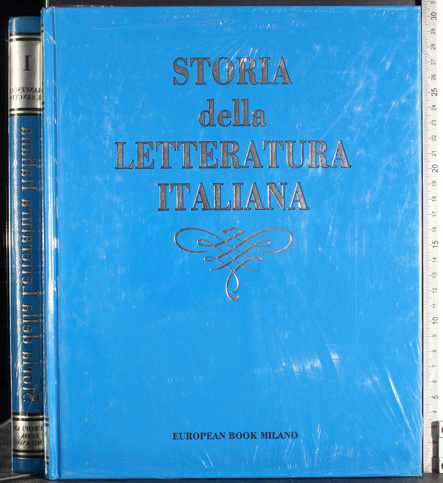 Storia della Letteratura italiana Vol 1-2