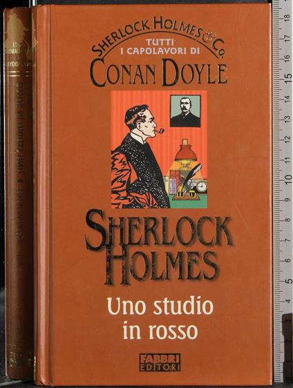Uno studio in rosso - Arthur Conan Doyle - copertina