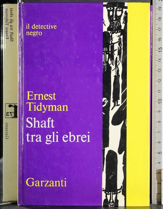 Shaft tra gli ebrei - Ernest Tidyman - copertina