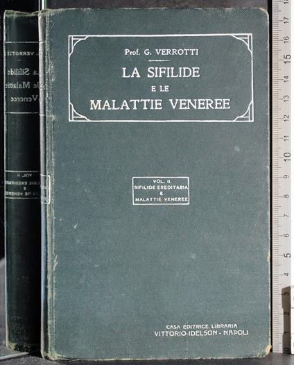 sifilide e le malattie veneree. Vol 2 - copertina