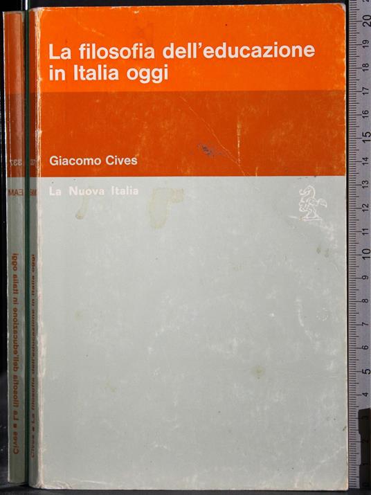 filosofia dell'educazione in Italia oggi - Giacomo Cives - copertina