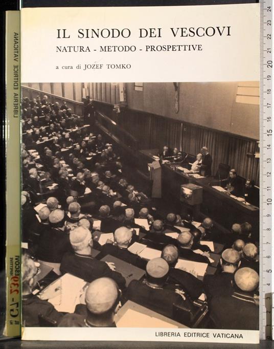 Il sinodo dei vescovi - Jozef Tomko - copertina