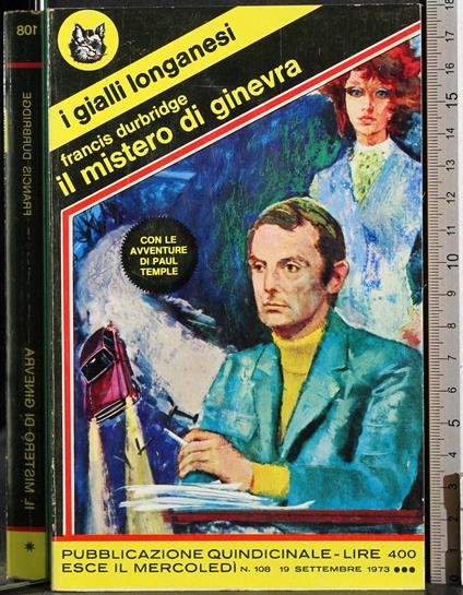 I mistero di Ginevra - Francis Durbridge - copertina