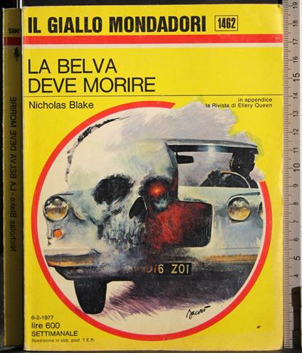 belva deve morire - Nicholas Blake - copertina