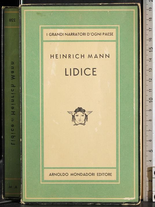 Lidice - Heinrich Mann - copertina
