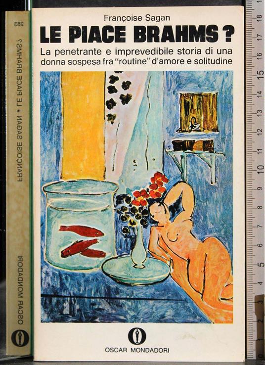 Le piace Brahms? - Françoise Sagan - copertina