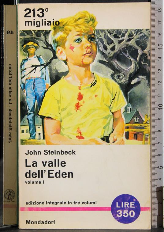 valle dell'Eden. Vol 1 - John Steinbeck - copertina