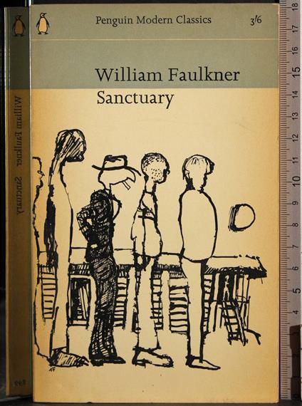 Sanctuary - William Faulkner - copertina