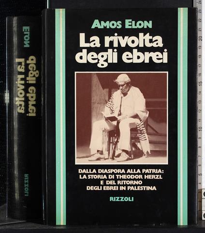rivolta degli ebrei - Amos Elon - copertina