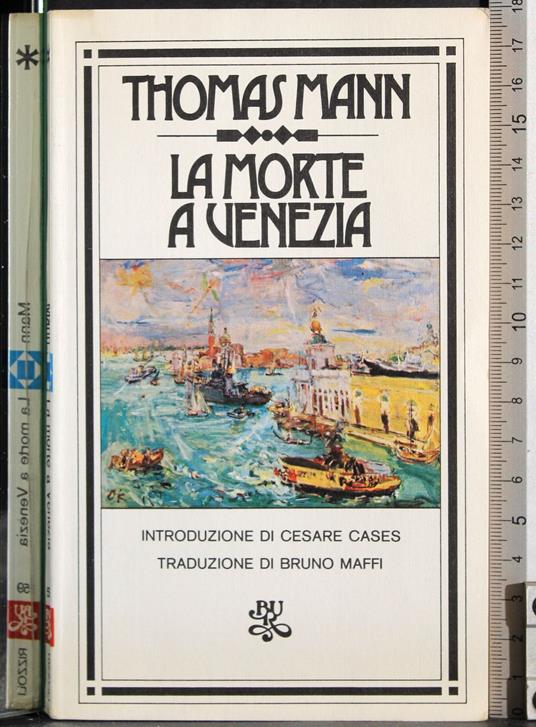 morte a Venezia - Thomas Mann - copertina