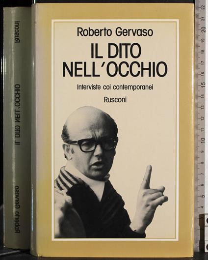 Il dito nell'occhio - Roberto Gervaso - copertina