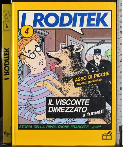I roditek 4. Il visconte dimezzato a fumetti - copertina