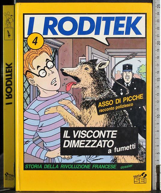 I roditek 4. Il visconte dimezzato a fumetti - copertina