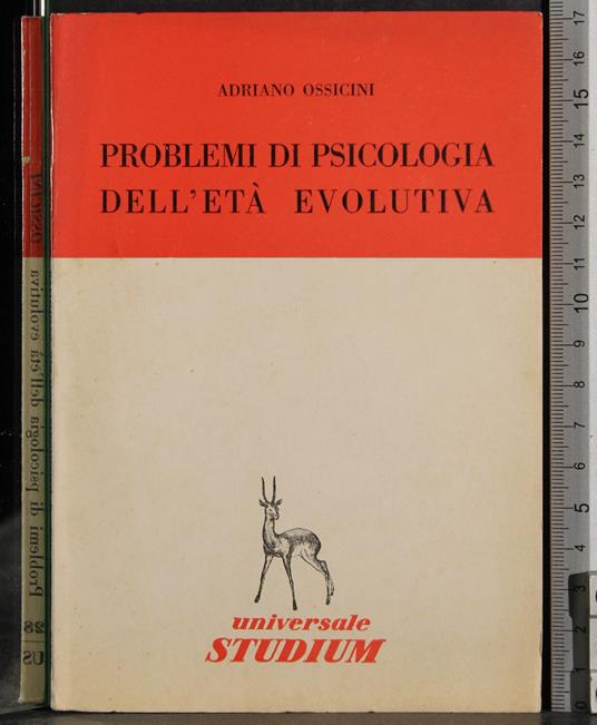 Problemi di psicologia dell'età evolutiva - copertina