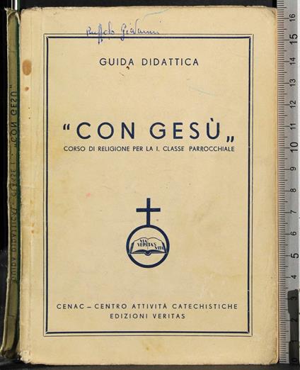 Guida didattica. Con Gesù - copertina