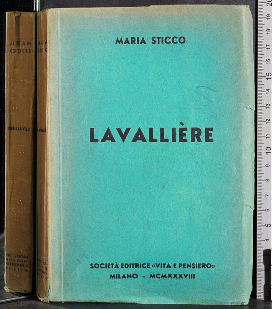 La Lavalliere - Maria Sticco - copertina