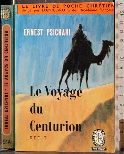 Le voyage du centurion - Ernest Psichari - copertina