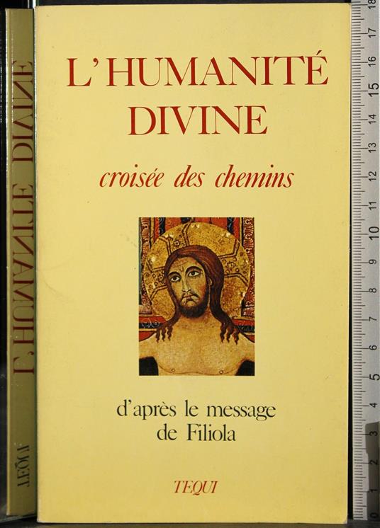 L' humanité divine - Jean-Dominique Rey - copertina