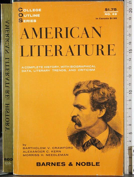 American literature - copertina