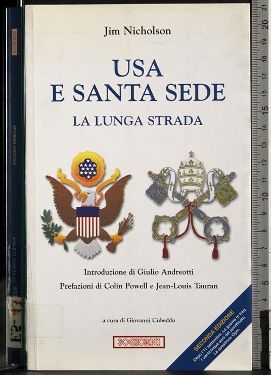 USA e Santa Sede. La lunga strada - copertina