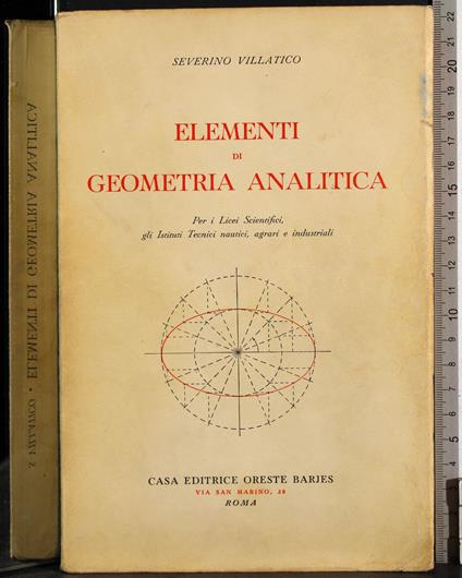 Elementi di Geometria analitica - copertina
