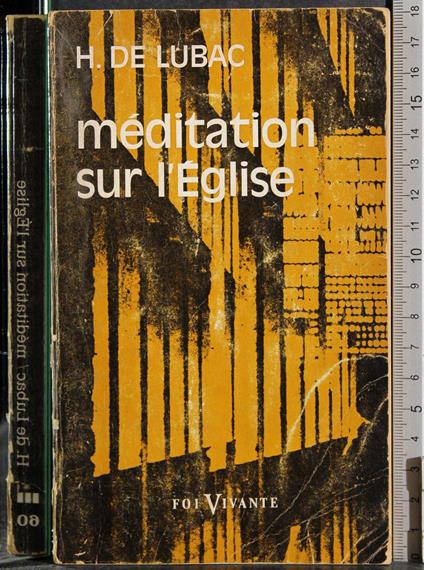 Meditation sur l'Eglise - copertina