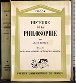 Histoire de la philosophie Tome II