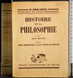 Histoire de la philosphie Tome I